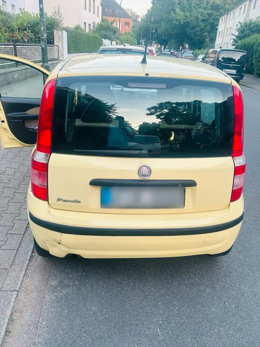 Gebraucht Fiat Panda 60 PS (44 kW) 2009 Gelb Kleinwagen