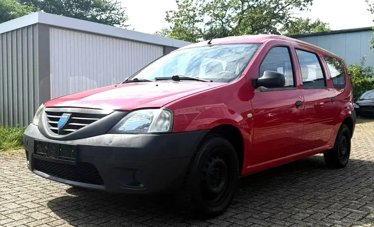 Gebraucht Dacia Logan MCV Ambiance 75 PS (55 kW) 2008 Rot Kombi