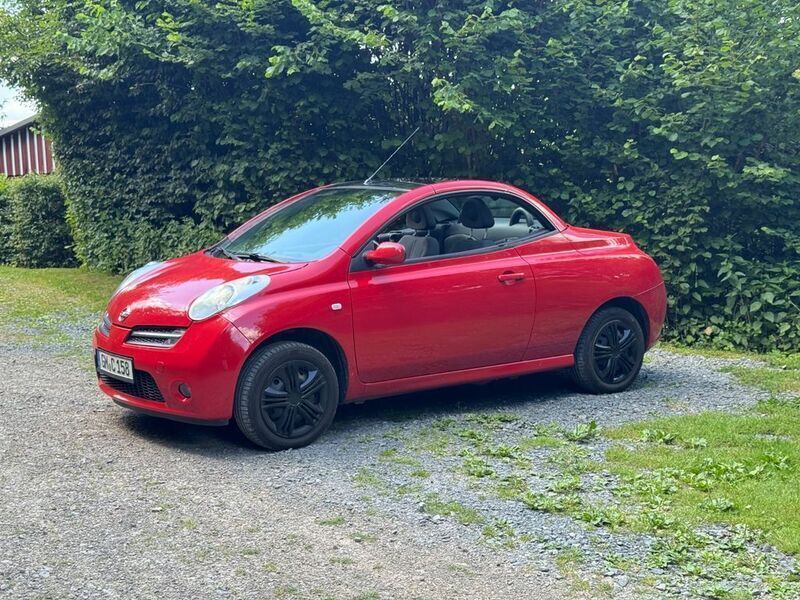 Rot Gebraucht 2005 Nissan Micra C+C Cabrio | 3.300 € (Fairer Preis) - Bild 1/4