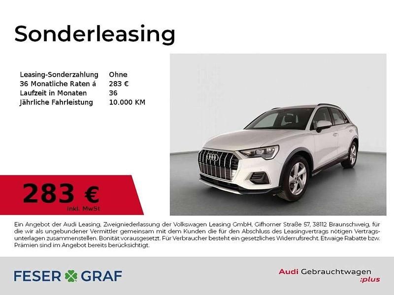 Gletscherweiß metallic Gebraucht 2025 Audi Q3 Advanced Plus SUV | 37.480 € (Guter Preis) - Bild 1/1