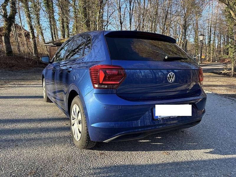 Gebraucht VW Polo Highline 116 PS (85 kW) 2018 Blau Kleinwagen