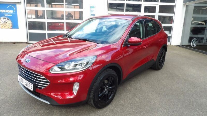 Lucidrot metallic Gebraucht 2020 Ford Kuga Titanium SUV | 21.950 € (Fairer Preis) - Bild 1/4