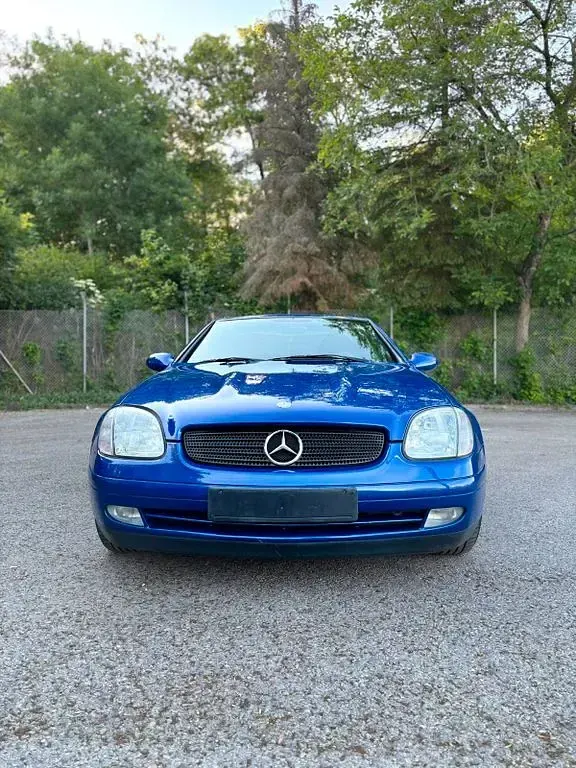Gebraucht Mercedes SLK200 136 PS (100 kW) 1999 Blau Cabrio