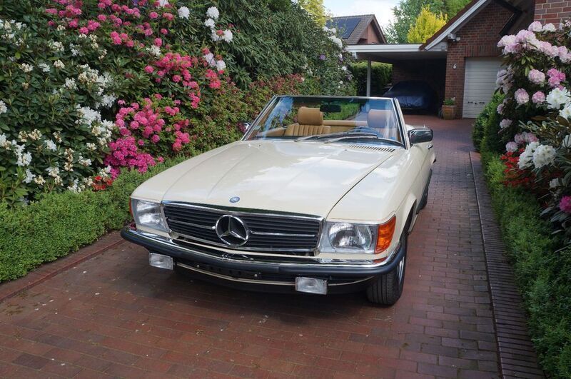 Beige Gebraucht 1982 Mercedes SL380 Cabrio | 59.000 € - Bild 1/4