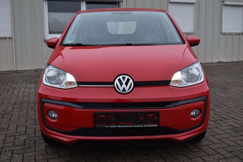 Gebraucht VW up! move up! 60 PS (44 kW) 2018 Rot Kleinwagen