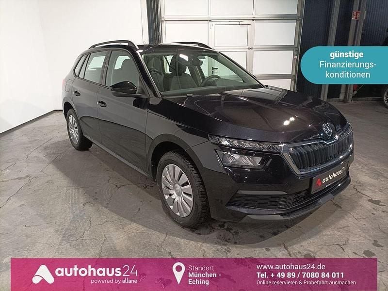Schwarz Gebraucht 2022 Skoda Kamiq Active SUV | 16.970 € (Etwas zu teuer) - Bild 1/4