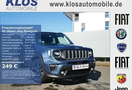 Gebraucht Jeep Renegade 130 PS (95 kW) 2024 Blau SUV