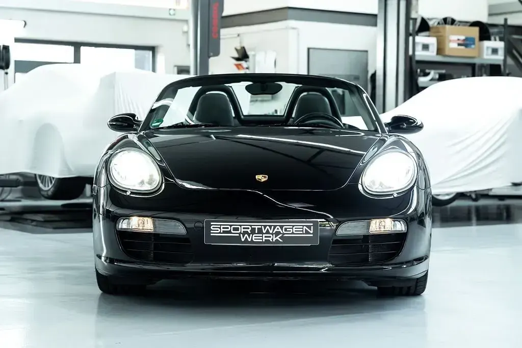 Gebraucht Porsche Boxster 245 PS (180 kW) 2008 Schwarz Cabrio