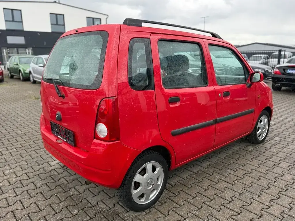 Gebraucht Opel Agila 75 PS (55 kW) 2001 Rot Van / Kleinbus