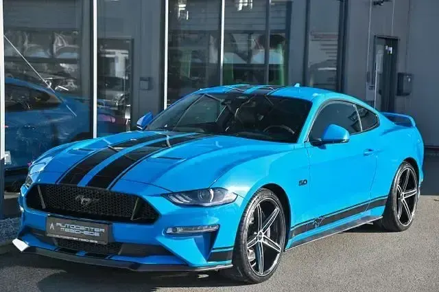 Gebraucht Ford Mustang GT 450 PS (330 kW) 2022 Blau Coupé