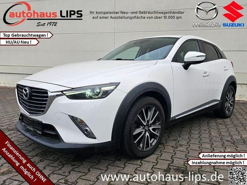 Weiss Gebraucht 2015 Mazda CX-3 Sports-Line SUV | 10.990 € (Etwas zu teuer) - Bild 1/4