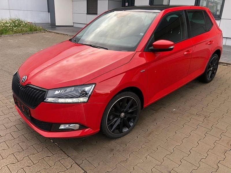 Gebraucht Skoda Fabia Drive 110 PS (80 kW) 2021 Rot Kleinwagen