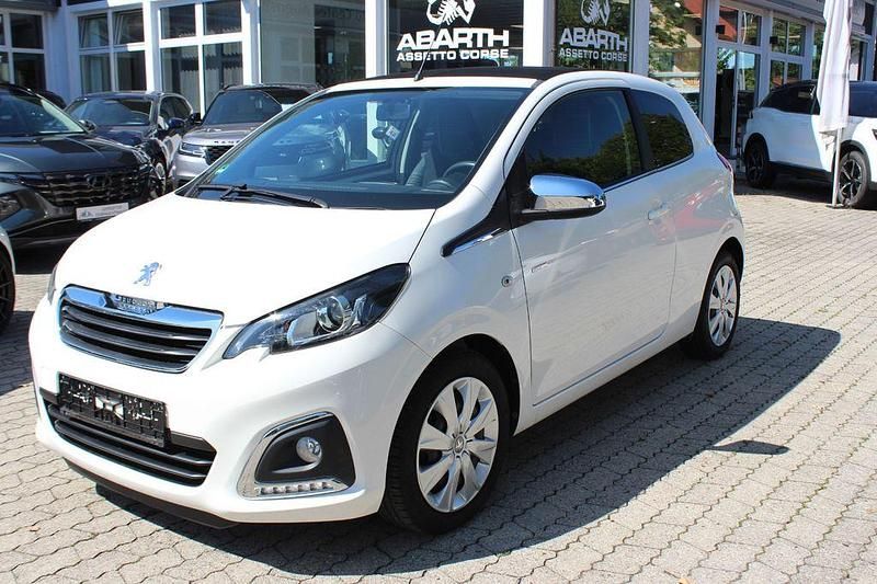 Weiß Gebraucht 2018 Peugeot 108 Style Kleinwagen | 8.900 € (Fairer Preis) - Bild 1/4