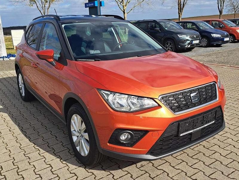 Gebraucht Seat Arona Style 116 PS (85 kW) 2019 "eclipse" orange SUV
