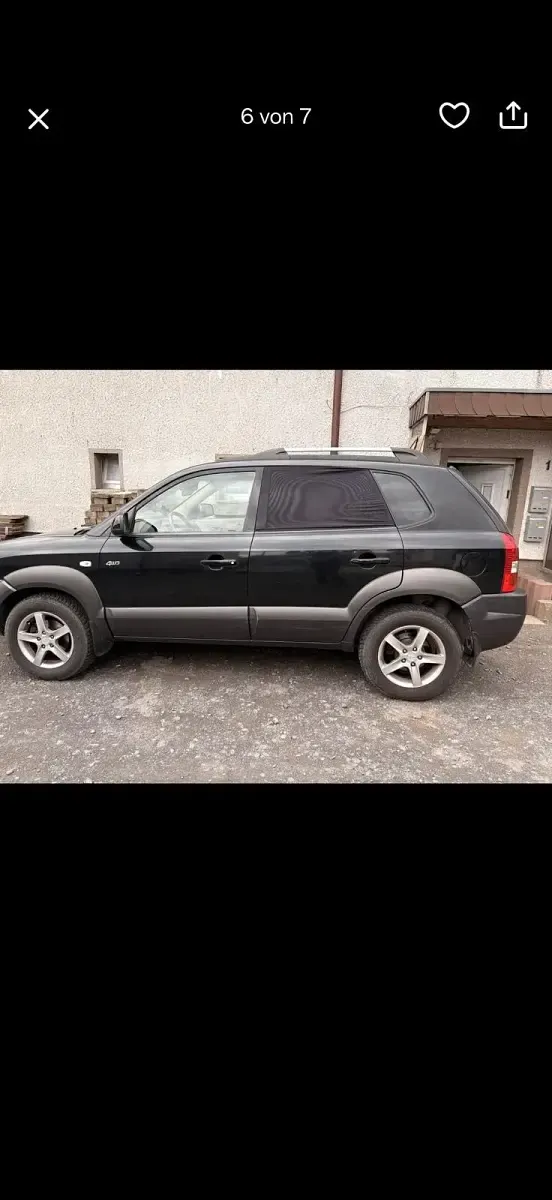 Gebraucht Hyundai Tucson 141 PS (103 kW) 2006 Schwarz SUV
