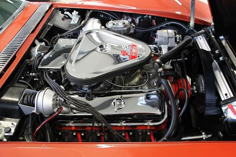 Gebraucht Corvette C3 420 PS (308 kW) 1968 Orange Cabrio