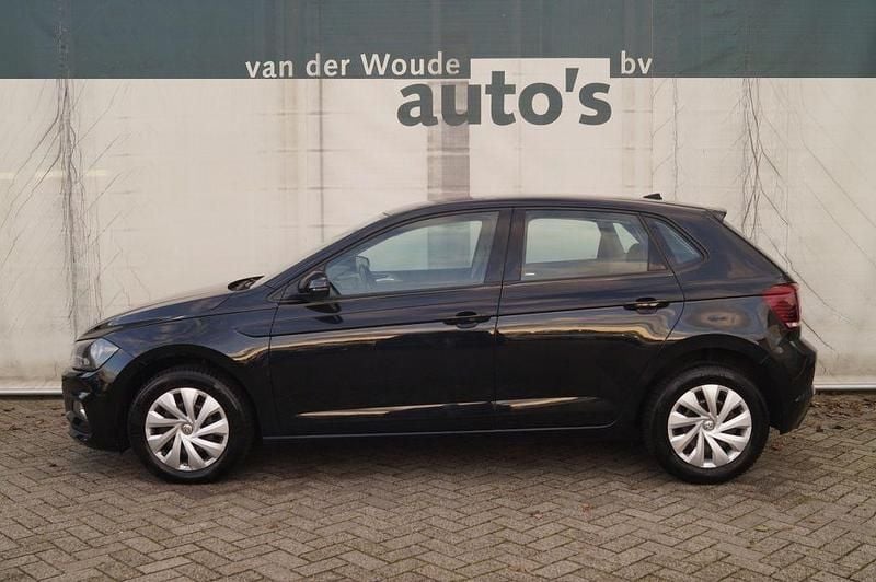 Gebraucht VW Polo Comfortline 95 PS (69 kW) 2021 Schwarz Limousine