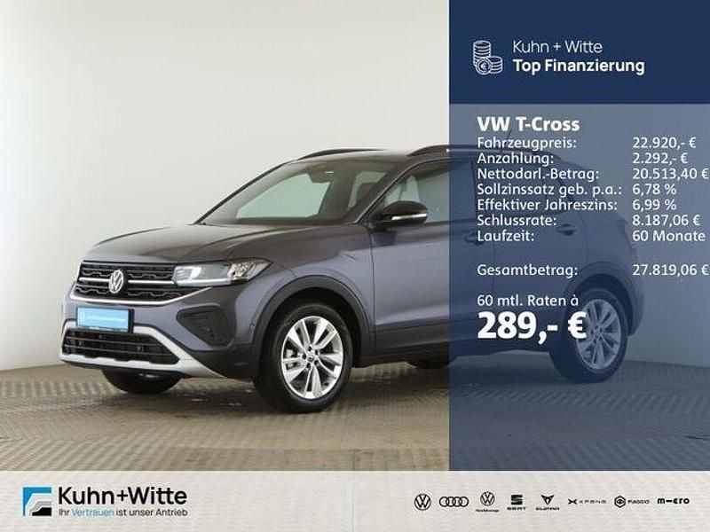 Rauchgrau metallic Gebraucht 2025 VW T-Cross Goal SUV | 22.920 € (Guter Preis) - Bild 1/1