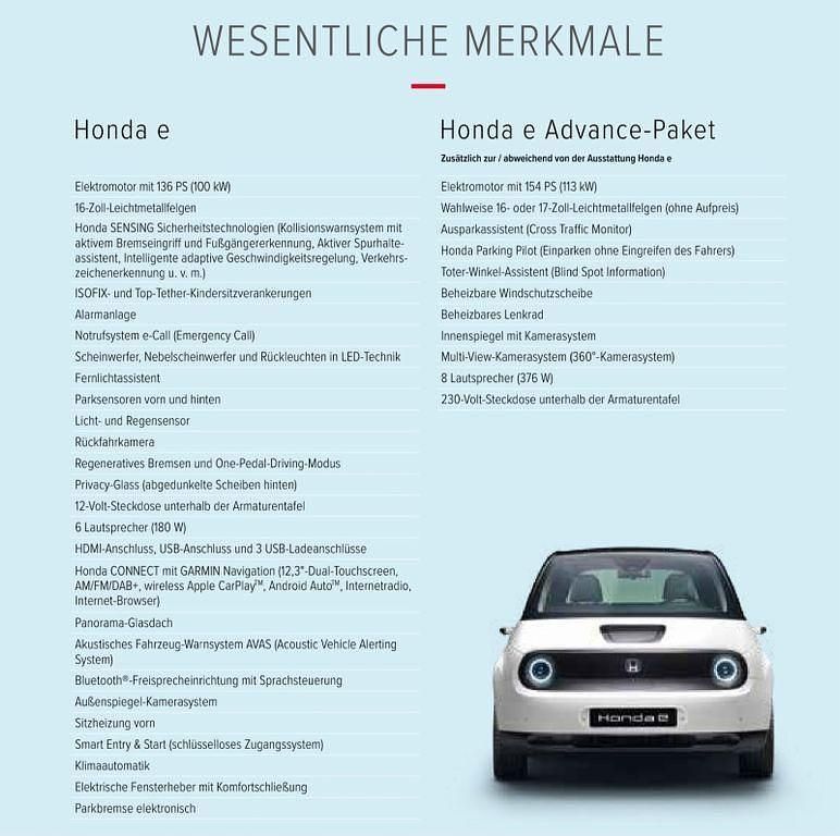 Second-hand Honda e Advance 113 kW (154 CP) 2020 Gri Hatchback