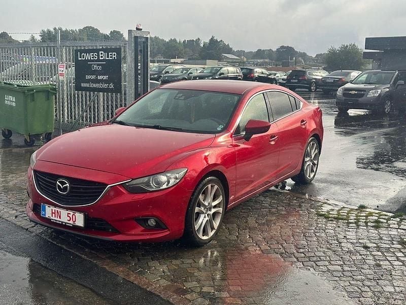 Rot Gebraucht 2013 Mazda 6 Sports-Line Limousine | 3.500 € (Fairer Preis) - Bild 1/4
