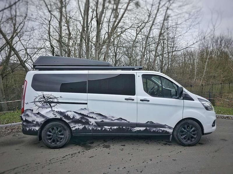 Gebraucht Ford Transit Custom Trend 131 PS (96 kW) 2018 Weiß Kombi