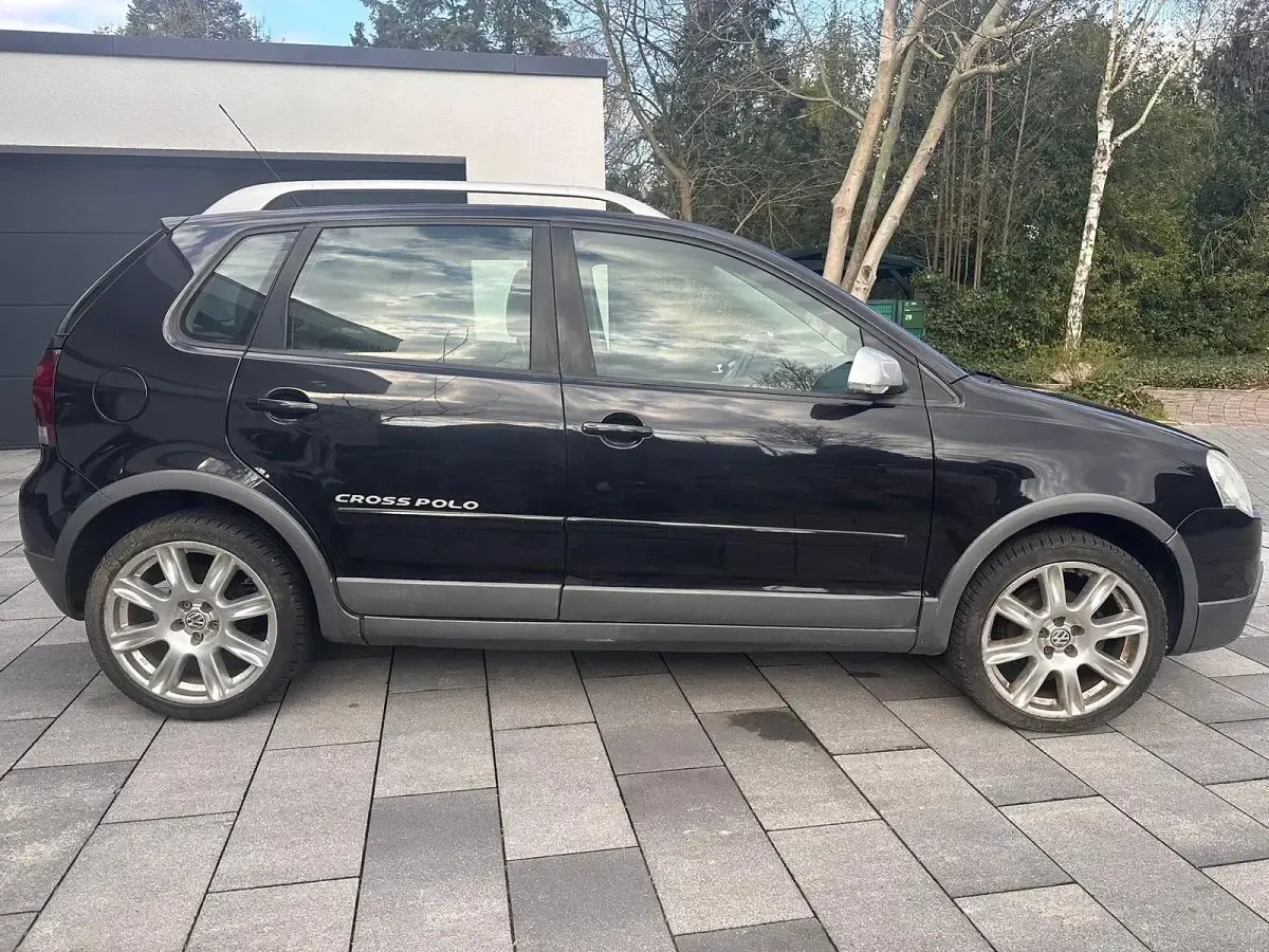 Brugt VW Polo Cross 60 HK (44 kW) 2007 Sort Hatchback
