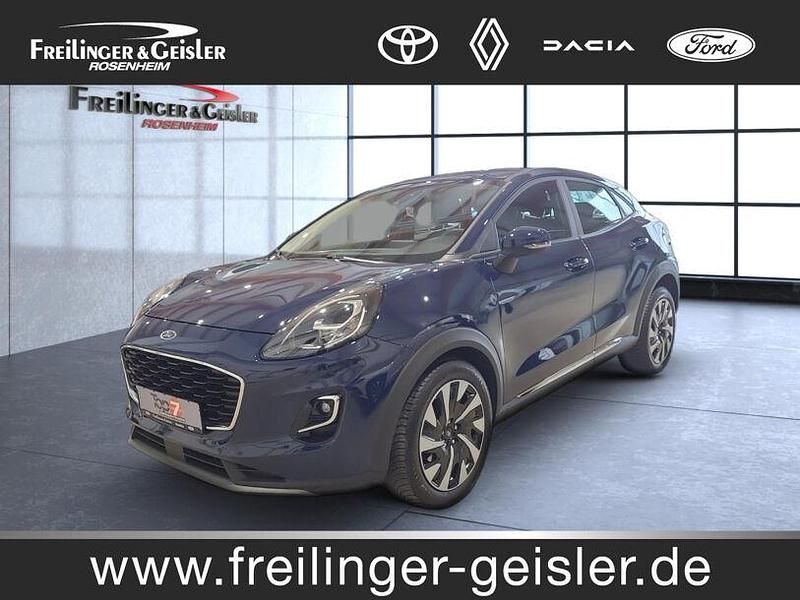 Gebraucht Ford Puma Titanium 125 PS (91 kW) 2022 Blazerblau SUV