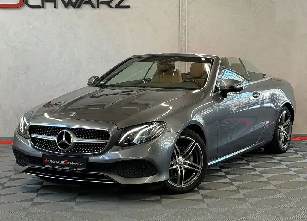 Gebraucht Mercedes E200 184 PS (135 kW) 2017 Selenitgrau  metalliclack Cabrio