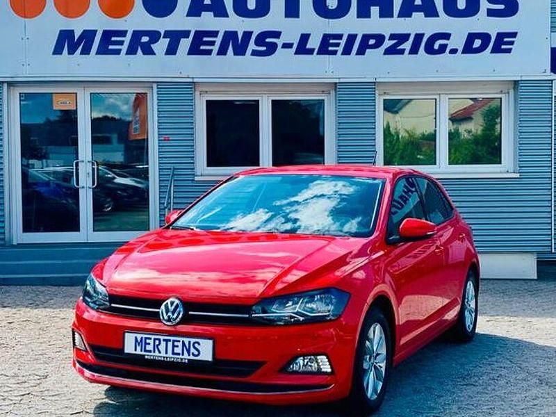 Gebraucht VW Polo Highline 95 PS (69 kW) 2018 Rot Limousine