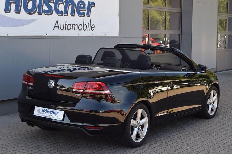 Gebraucht VW Eos Sportline 160 PS (117 kW) 2011 Schwarz Cabrio