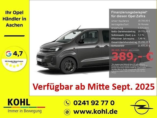 Grau Neu 2025 Opel Zafira Life Edition Van | 39.700 € (Fairer Preis) - Bild 1/4