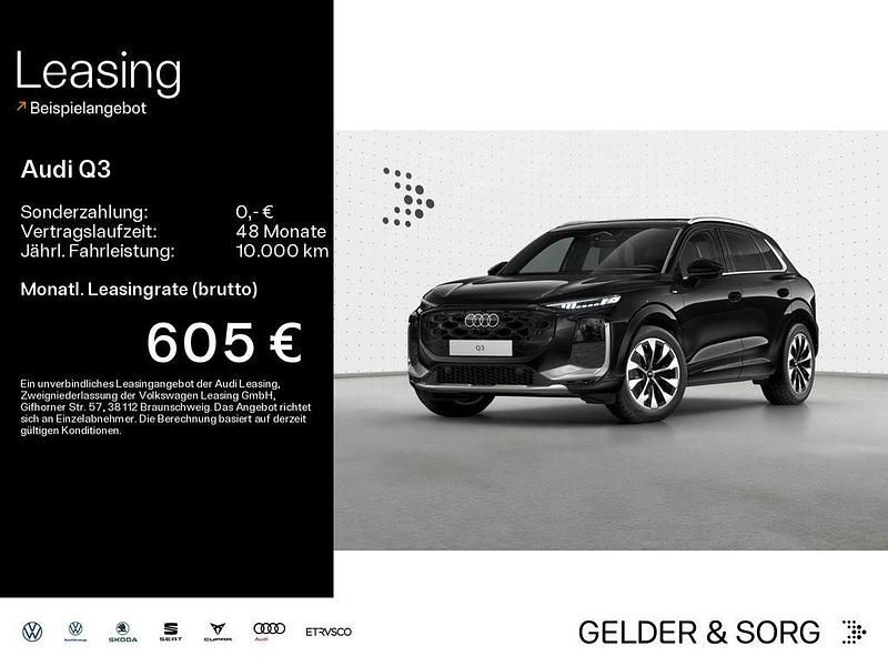 Mythosschwarz metallic Gebraucht 2025 Audi Q3 Ambiente SUV | 49.900 € - Bild 1/4