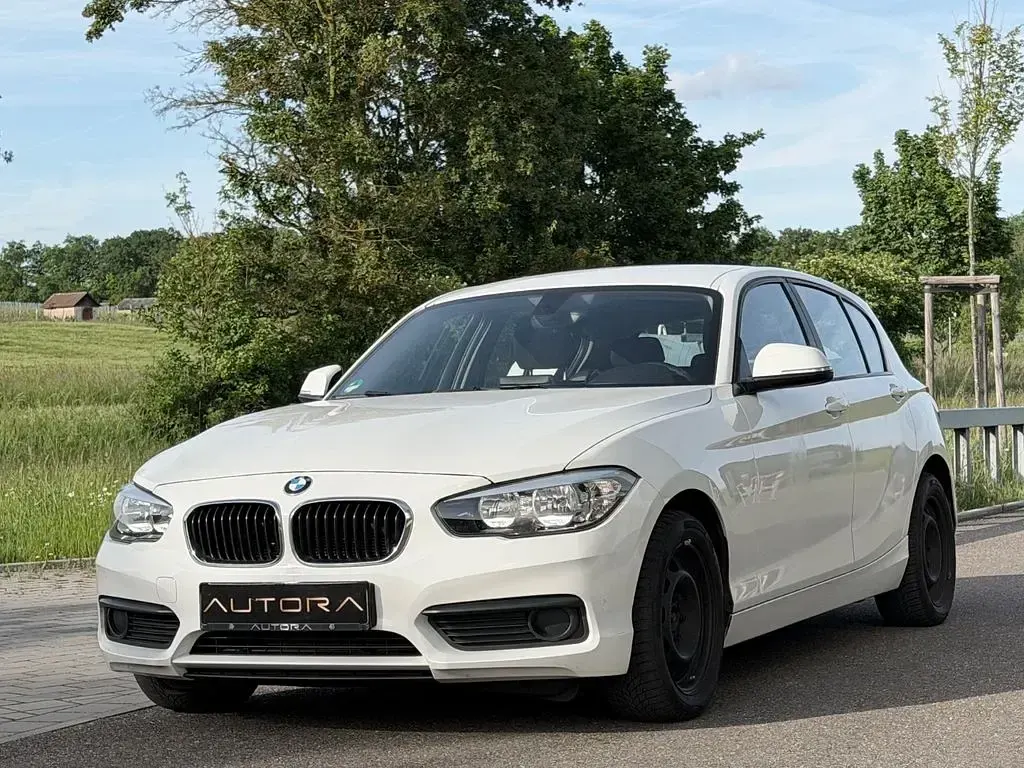 Gebraucht BMW 116 Sport Line 116 PS (85 kW) 2016 Weiß Kleinwagen