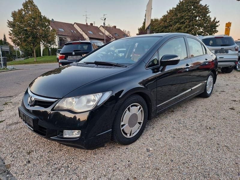 Schwarz Gebraucht 2007 Honda Civic Hybrid Limousine | 1.999 € (Superpreis) - Bild 1/4