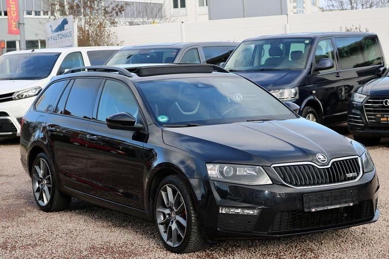 Gebraucht Skoda Octavia RS 184 PS (135 kW) 2015 Schwarz Kleinwagen