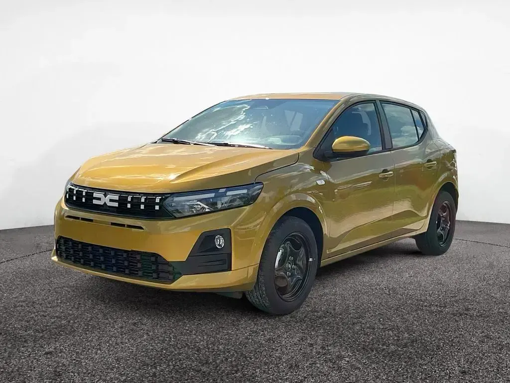 Neu Dacia Sandero Expression 122 PS (89 kW) 2026 Amber yellow Limousine