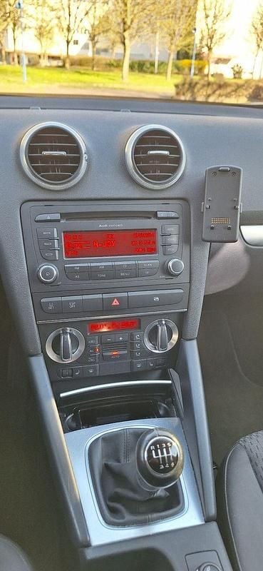 Usata Audi A3 125 CV (91 kW) 2009 Bianco Utilitaria