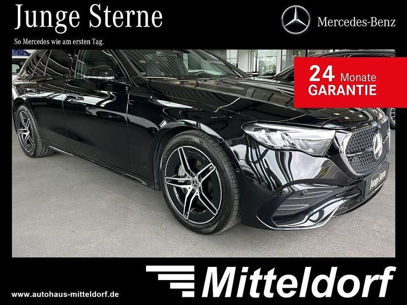 Schwarz Gebraucht 2024 Mercedes E220 Advanced Limousine | 48.880 € (Guter Preis) - Bild 1/4