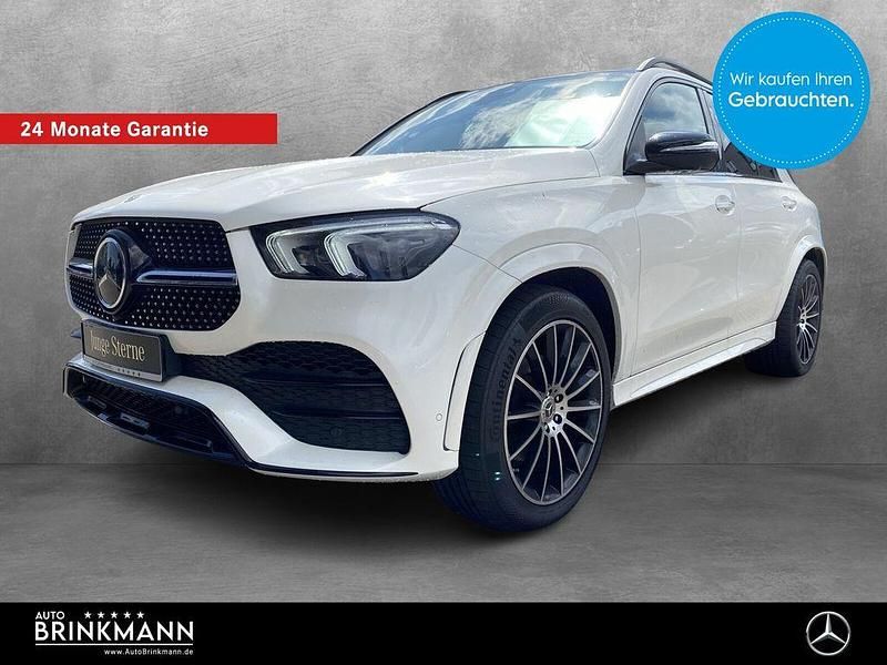 Manufaktur diamantweiß bright Gebraucht 2022 Mercedes GLE400 Night SUV | 80.690 € (Teuer) - Bild 1/4