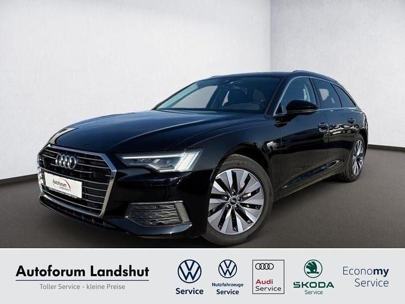 Schwarz mythosschwarz Gebraucht 2021 Audi A6 Design Kombi | 33.890 € (Guter Preis) - Bild 1/4