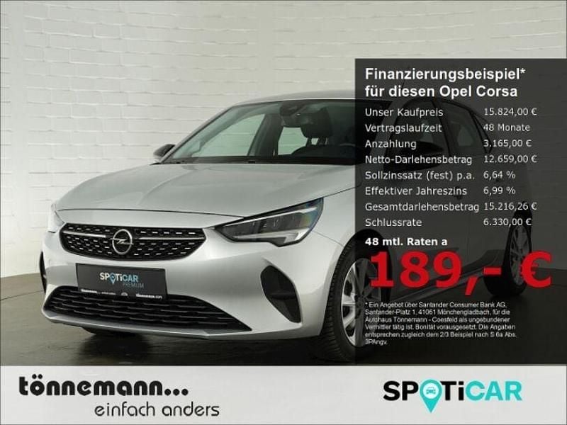 Silber Gebraucht 2023 Opel Corsa Elegance Kleinwagen | 15.824 € (Guter Preis) - Bild 1/4