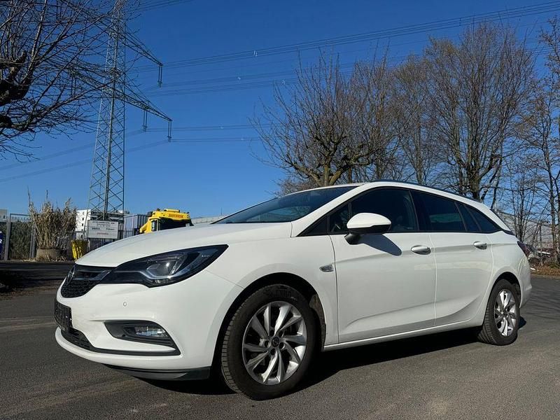 Gebraucht Opel Astra 125 PS (91 kW) 2017 Weiß Kombi