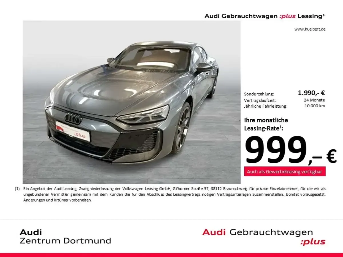 Second-hand Audi e-tron GT quattro Performance 620 kW (843 CP) 2024 Gri Berlinǎ