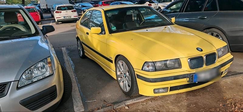 Gelb Gebraucht 1997 BMW 323 Coupé | 5.850 € (Superpreis) - Bild 1/4