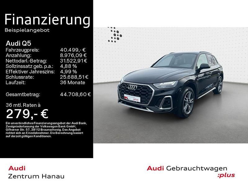 Gebraucht Audi Q5 S-Line 286 PS (210 kW) 2022 Mythosschwarz metallic SUV