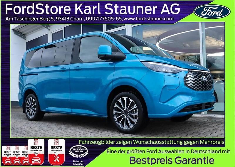 Frozen white Neu 2025 Ford Tourneo Custom Titanium X Van | 63.180 € (Guter Preis) - Bild 1/4