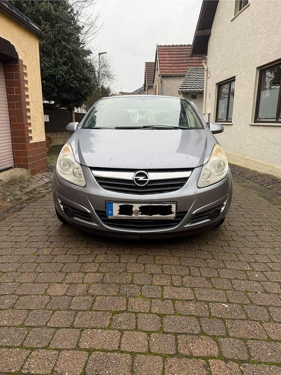 Grau Gebraucht 2008 Opel Corsa Edition Limousine | 890 € (Superpreis) - Bild 1/4