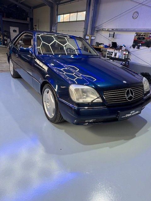 Blau Gebraucht 1994 Mercedes CL500 Coupé | 21.900 € - Bild 1/4