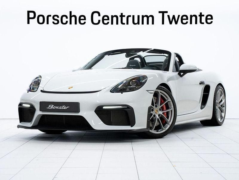 Weiß Gebraucht 2019 Porsche Boxster Spyder Cabrio | 107.900 € - Bild 1/4