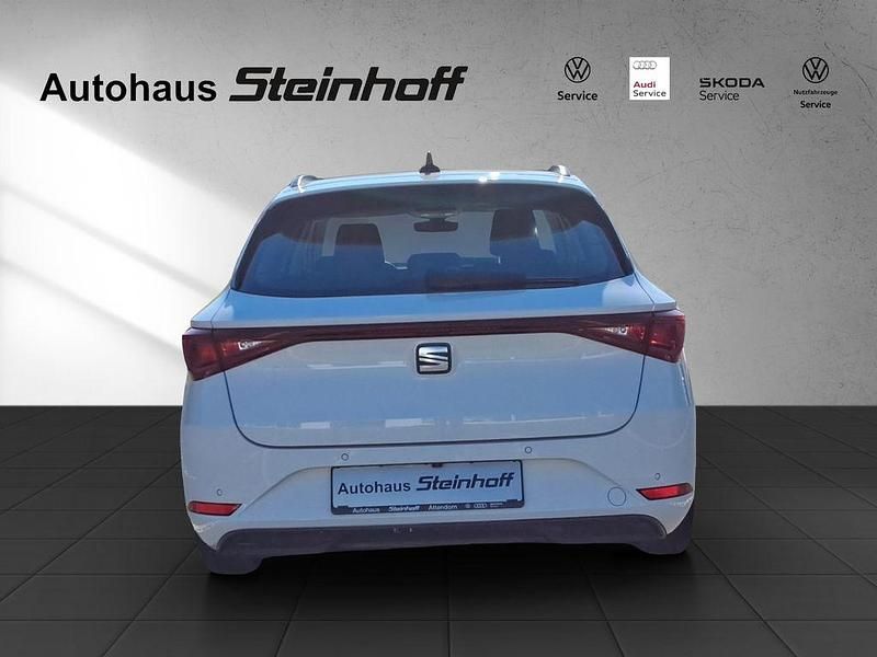Gebraucht Seat Leon ST Style 116 PS (85 kW) 2021 Weiß Kombi